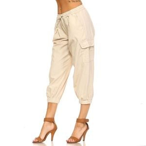 [New Wholesale] Women Jogger Cargo Pants 2 Pack